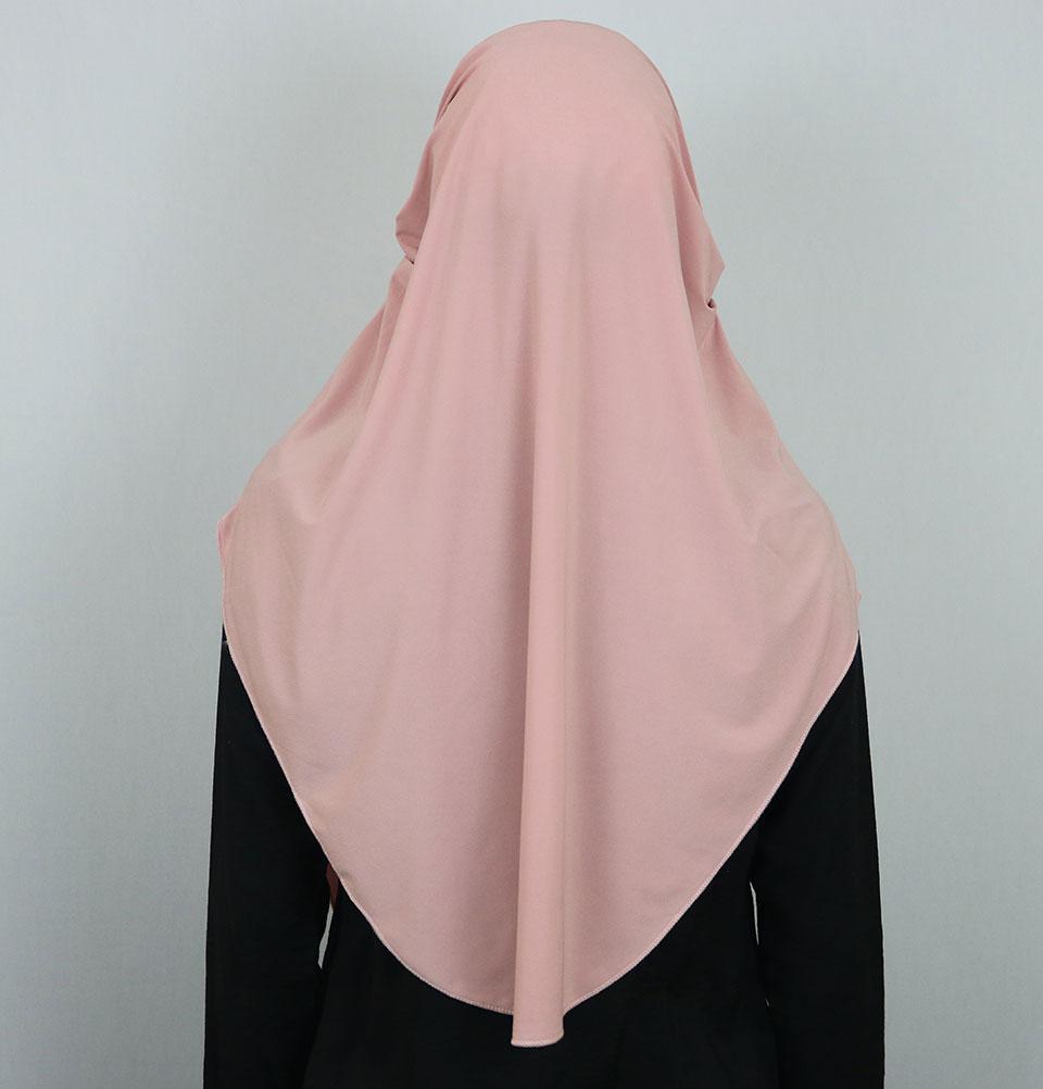Modefa Long One Piece Instant Practical Hijab – Blush Pink