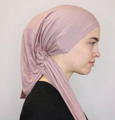 Practical Instant Jersey Wrap Hijab BT1 Brown