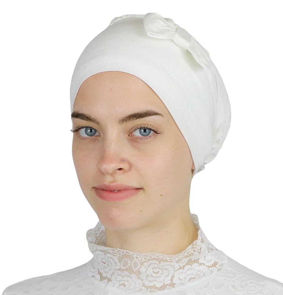 Instant Jersey Turban Hijab B0005 Creme