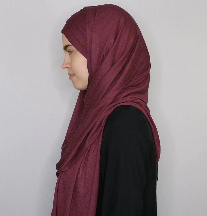 Modefa Instant Hijabs Magenta Modefa Instant Criss-Cross Jersey Hijab Shawl – Magenta