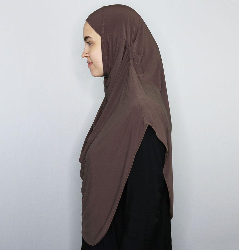 Modefa Instant Hijabs Mink Modefa Long One Piece Instant Practical Hijab – Mink