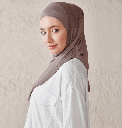 Modefa Instant Hijabs Mink Modefa One Piece Instant Practical Hijab – Mink