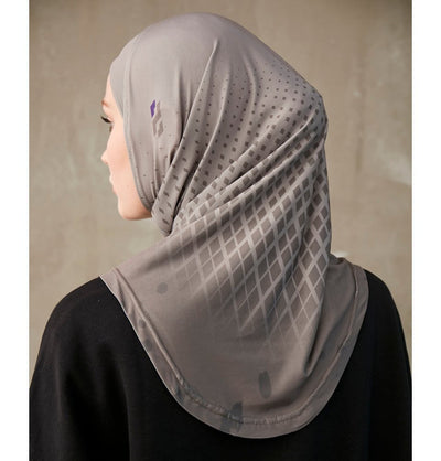 Modefa Instant Hijabs Mink Modefa One Piece Instant Sports Hijab - Ombré Diamond - Mink