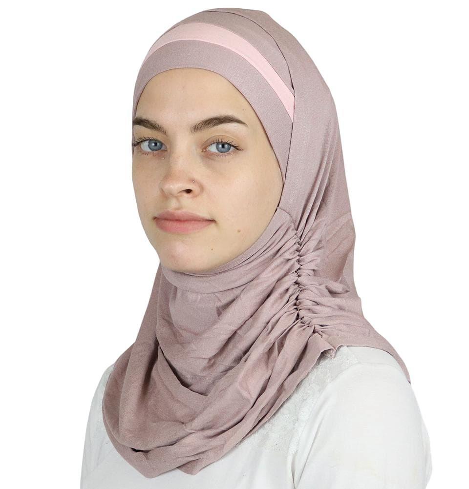 Practical Instant Jersey Hijab B0008 Mink