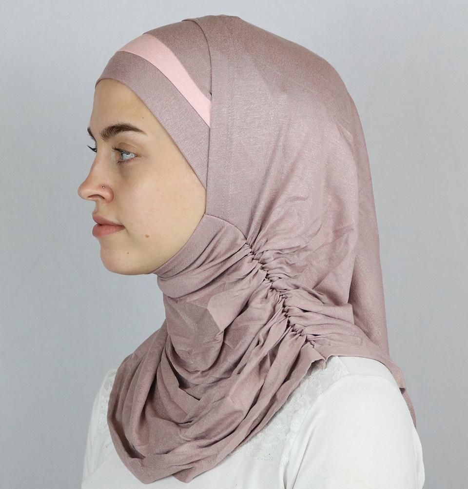 Practical Instant Jersey Hijab B0008 Mink