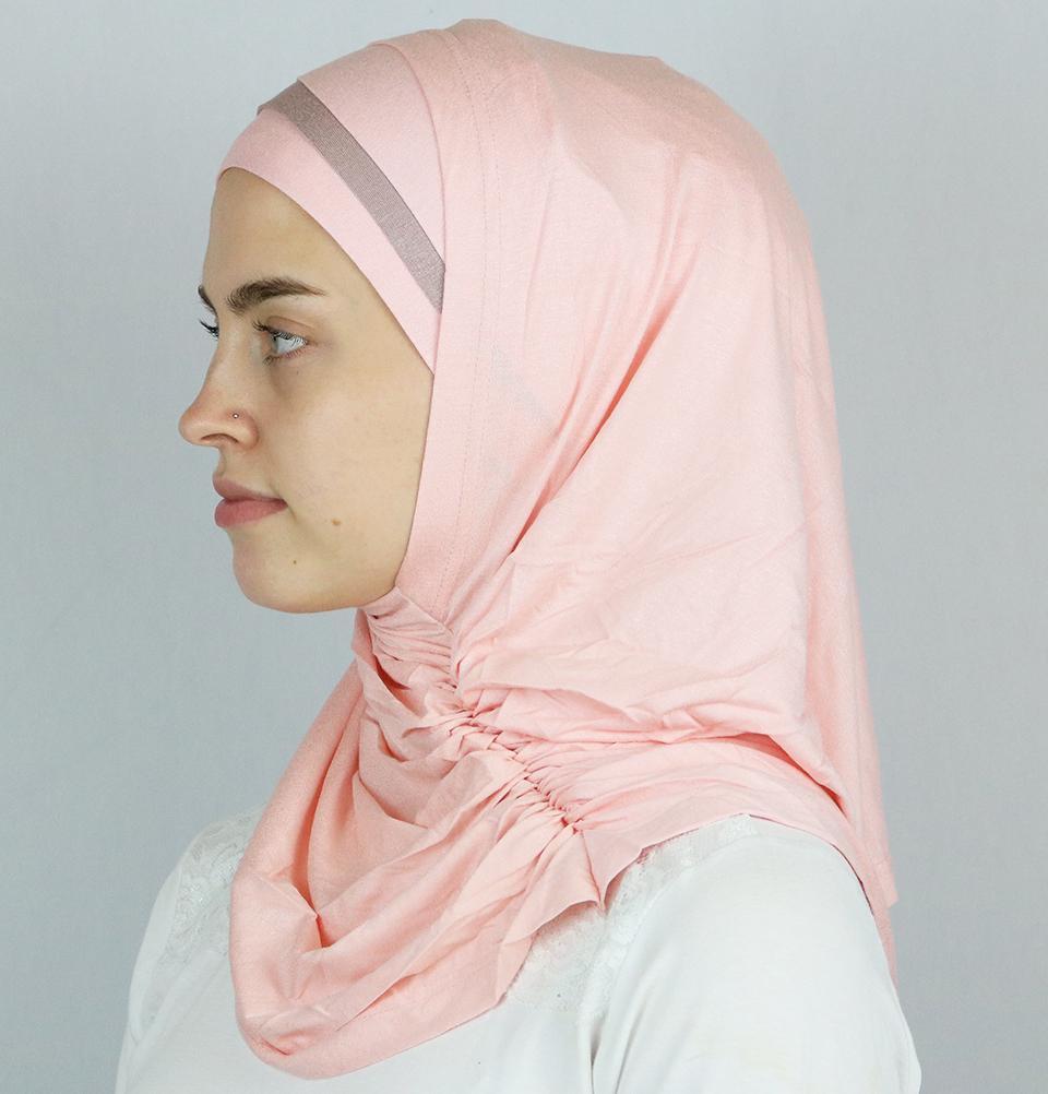Practical Instant Jersey Hijab B0008 Pink