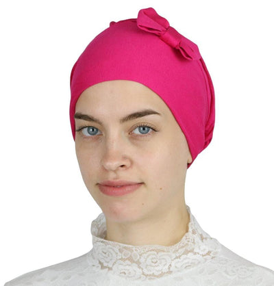 Instant Jersey Turban Hijab B0005 Hot Pink