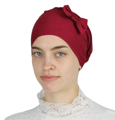Instant Jersey Turban Hijab B0005 Red
