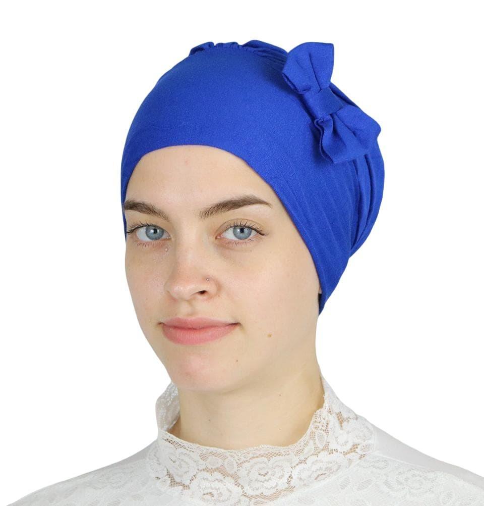 Instant Jersey Turban Hijab B0005 Royal Blue