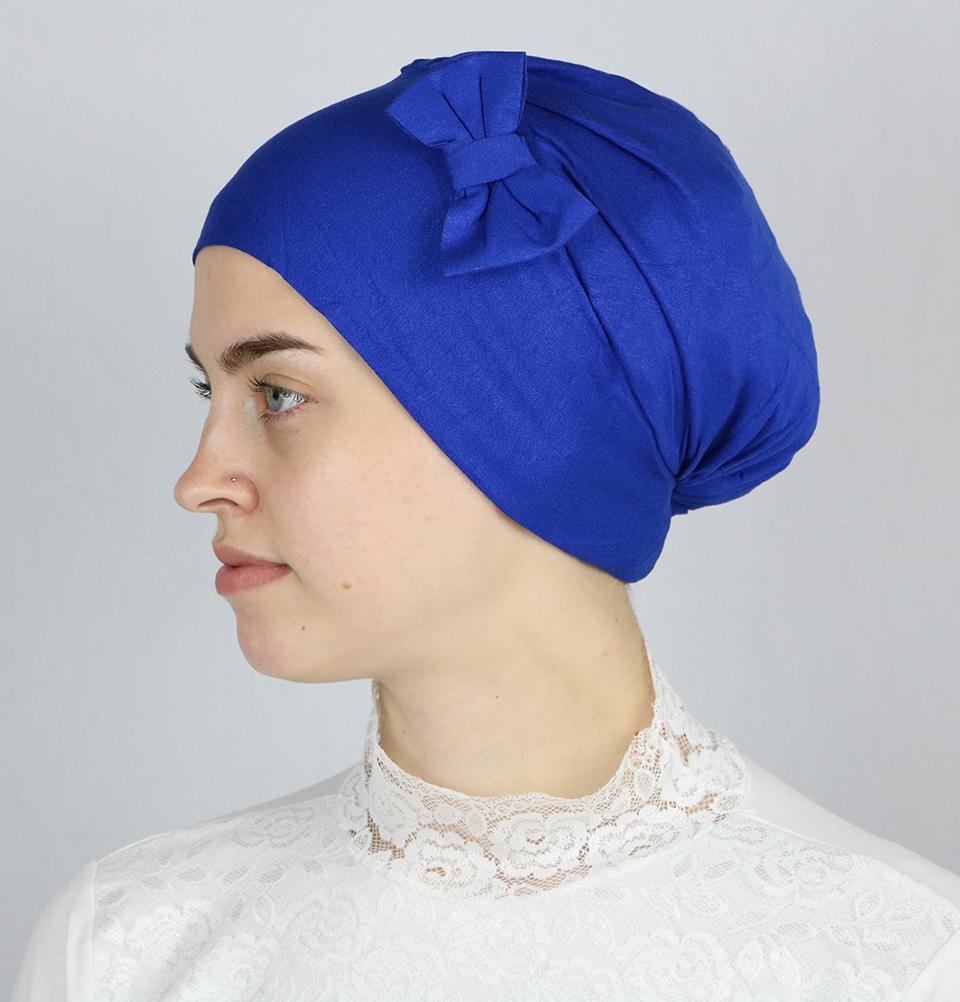 Instant Jersey Turban Hijab B0005 Royal Blue
