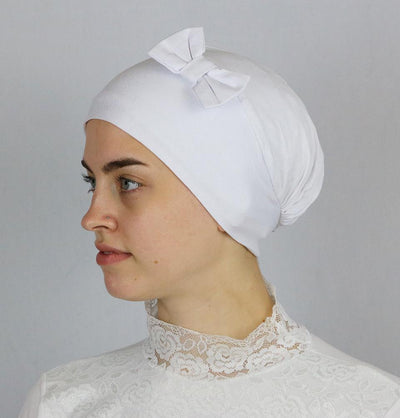 Instant Jersey Turban Hijab B0005 White