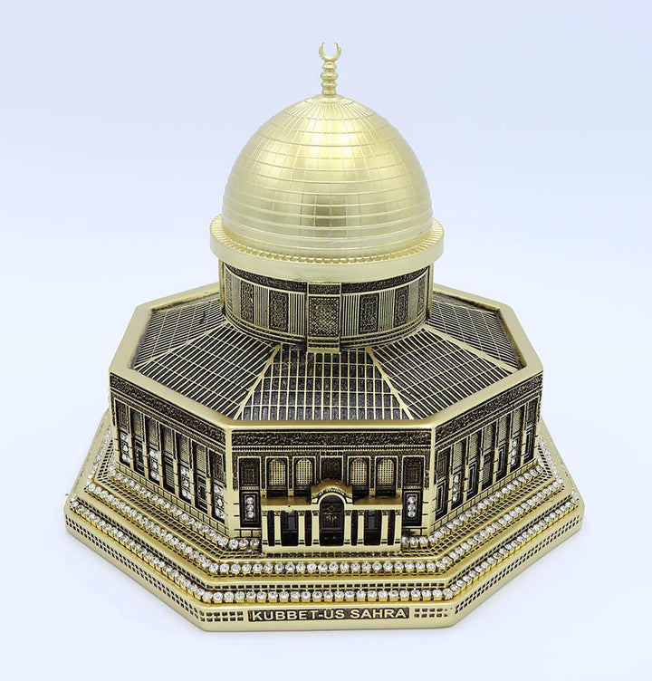 Islamic Table Decor | Al Aqsa Dome of the Rock Replica - Gold