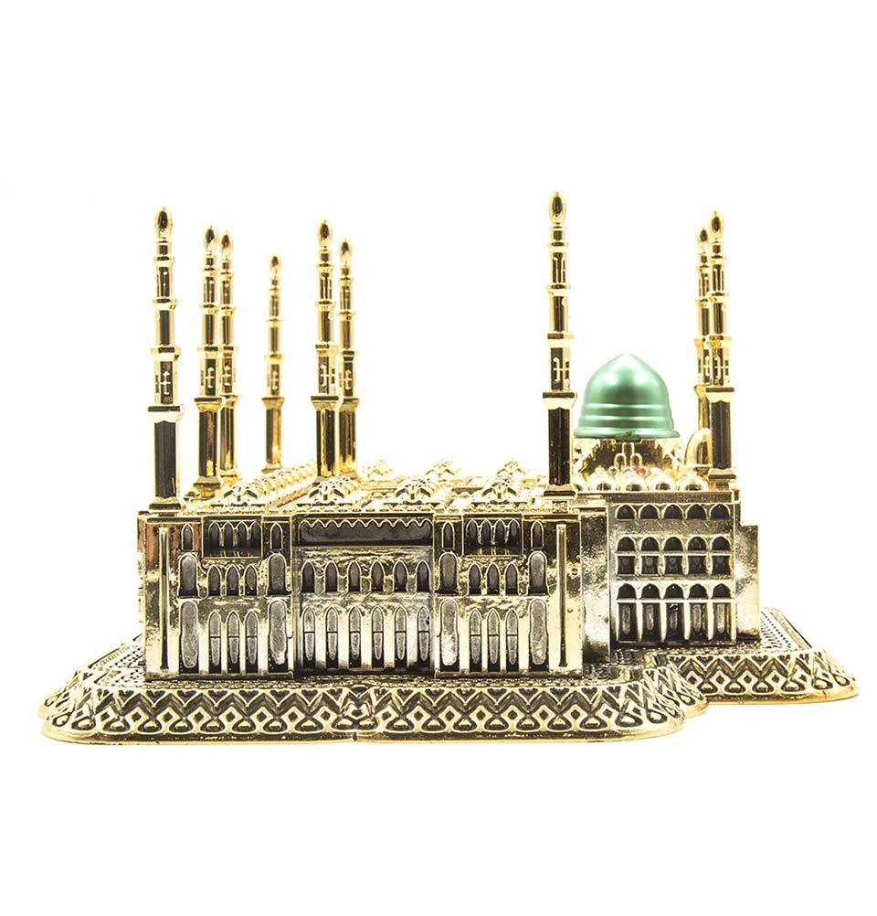 Modefa Islamic Decor Gold Islamic Table Decor Al-Masjid an-Nabawi Replica Gold #105