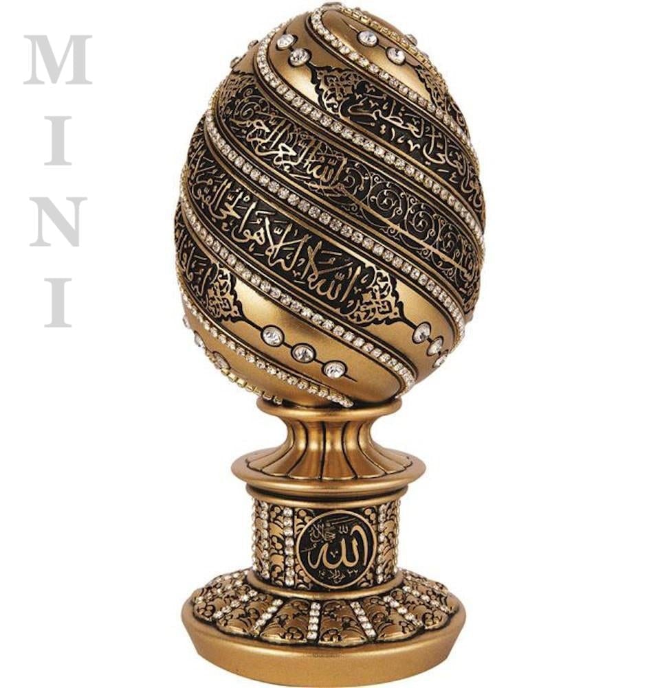 Islamic Table Decor Selcuk Fruit Plate - Gold