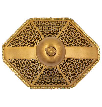 Modefa Islamic Decor Gold Islamic Table Decor | Maqam Ibrahim | Large - Gold S3030