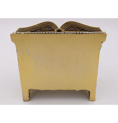 Modefa Islamic Decor Gold Islamic Table Decor Quran Open Book Allah Muhammad 009 - Gold