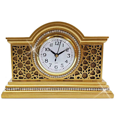 Islamic Table Decor Selcuk Clock - Gold