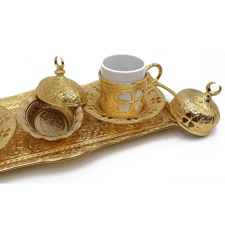 その他 kyne Gold Ceramic Tray & Mug Set ONAIR Gold Lustre Bavaria
