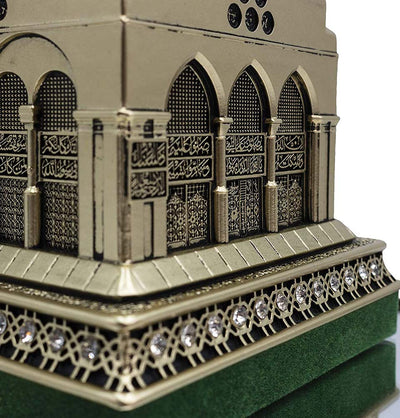 Modefa Islamic Decor Gold With Base Al Masjid an Nabawi Medine Islamic Decor Replica - Gold with Base
