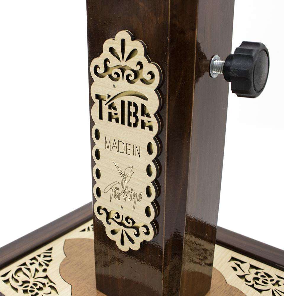 Modefa Islamic Decor Islamic Adjustable Quran Stand Rahle with Wheels - Large
