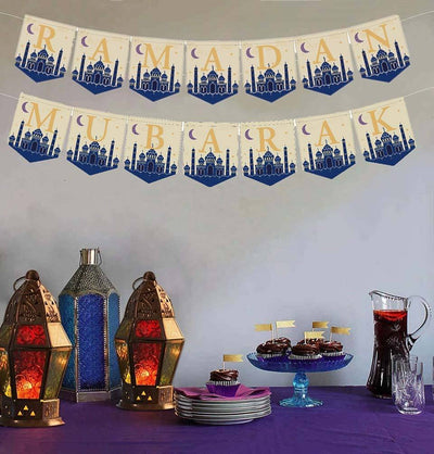 Modefa Islamic Decor Islamic Holiday Decor | Ramadan Mubarak Banner