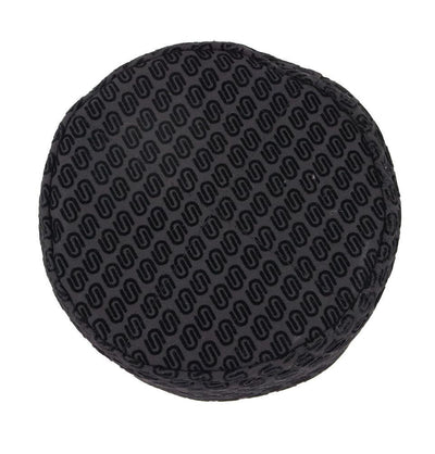 Islamic Men's Kufi Hat- Geometric Black