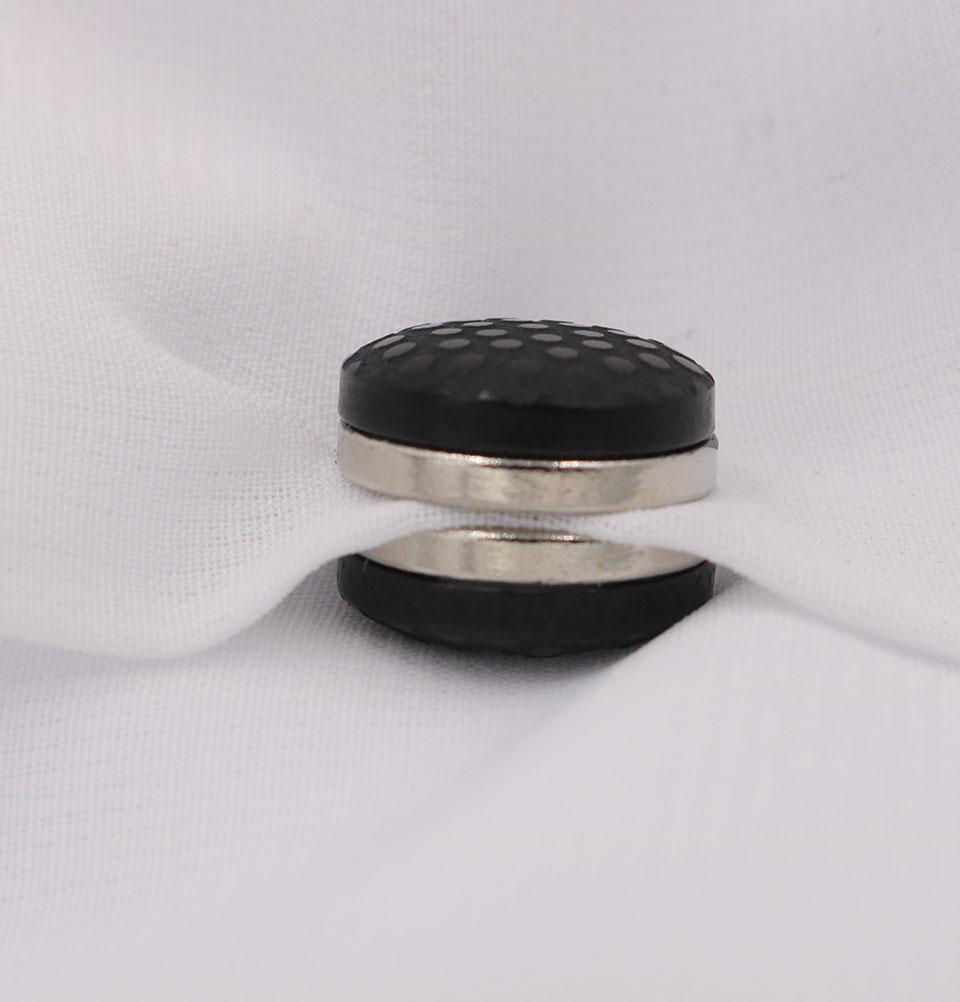 Magnetic Hijab Pin Polka Dot Black