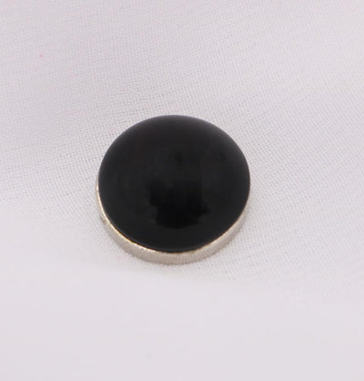 Solid Glossy Magnetic Hijab Pin - Black