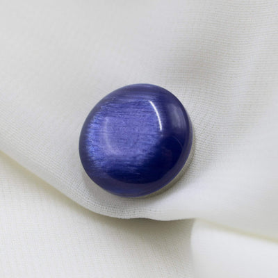 Modefa Magnetic pins Blue Brushed Gloss Magnetic Hijab 'Pin' - Blue