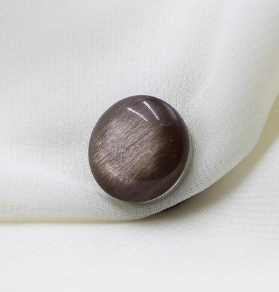 Modefa Magnetic pins Brown Brushed Gloss Magnetic Hijab 'Pin' - Brown