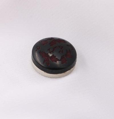 Abstract Magnetic Hijab Pin Burgundy