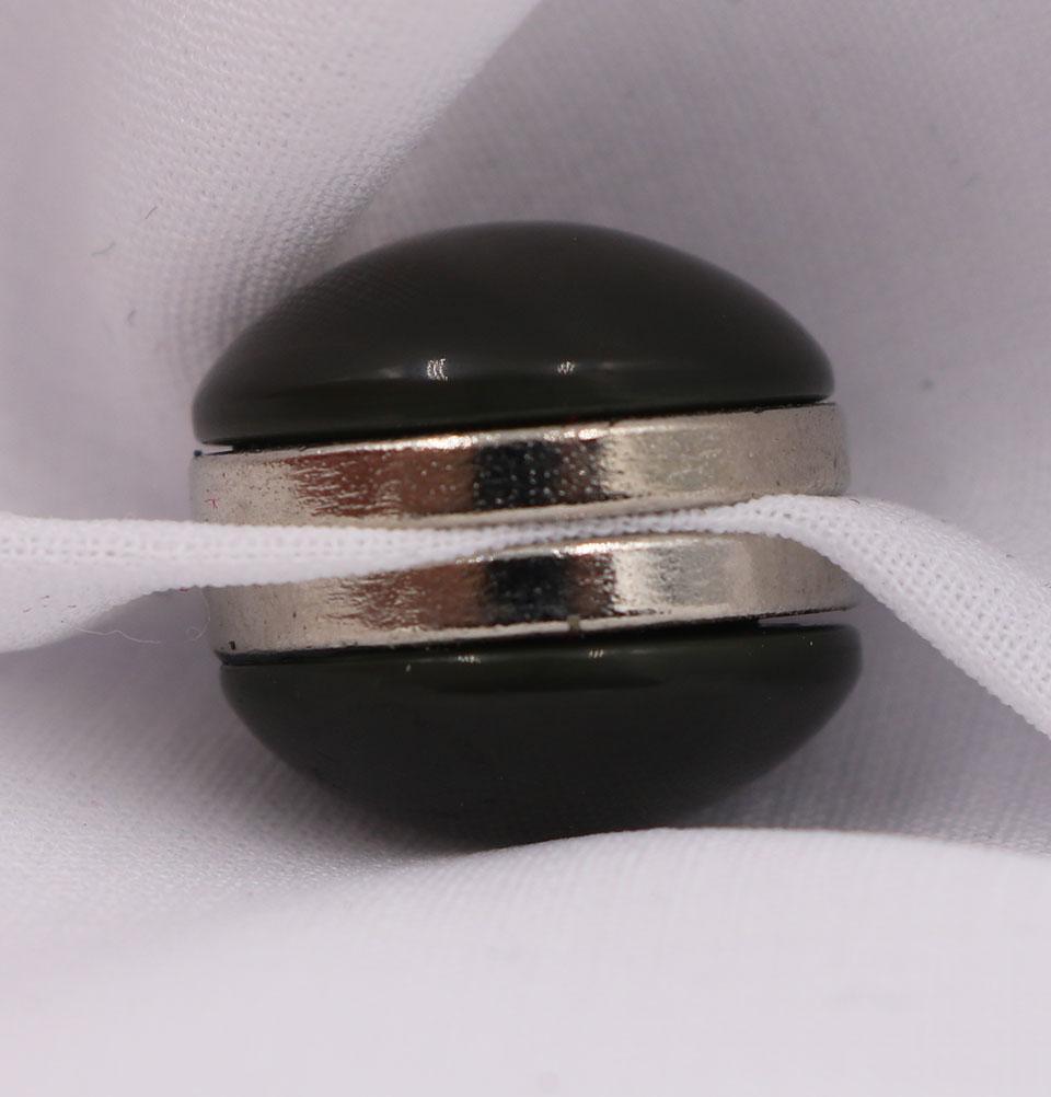Solid Glossy Magnetic Hijab Pin - Green