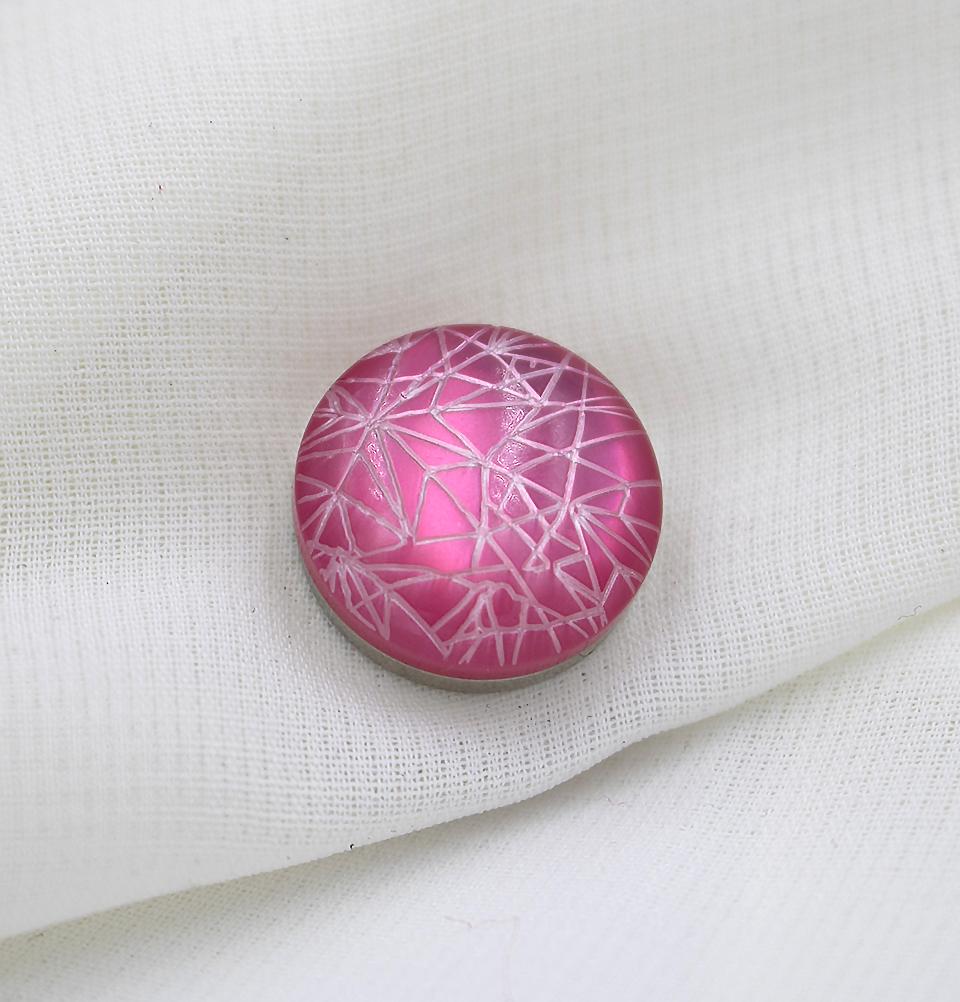 Star Crossed Magnetic Hijab 'Pin' - Hot Pink