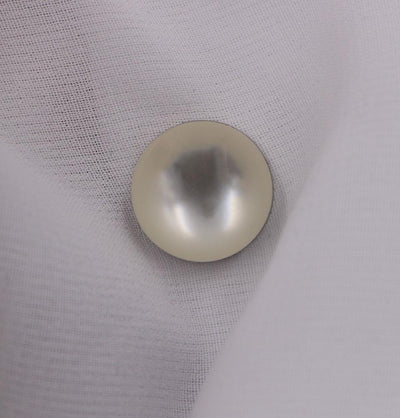 Solid Glossy Magnetic Hijab Pin - Ivory