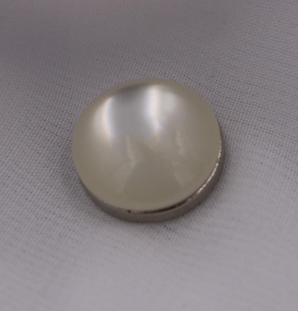 Solid Glossy Magnetic Hijab Pin - Ivory