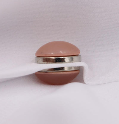 Solid Glossy Magnetic Hijab Pin - Light Pink