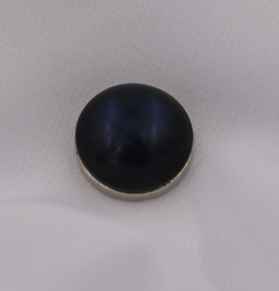 Solid Glossy Magnetic Hijab Pin - Navy Blue