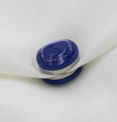 Modefa Magnetic pins Royal Blue Diamante Magnetic Hijab 'Pin' - Royal Blue