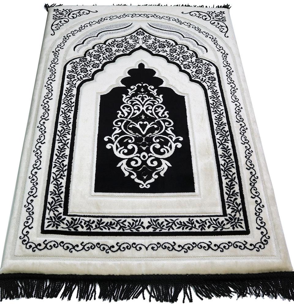 Modefa Prayer Rug Black Luxury Orthopedic Foam Prayer Rug - Black