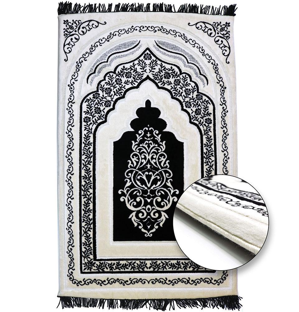 Modefa Prayer Rug Black Luxury Orthopedic Foam Prayer Rug - Black