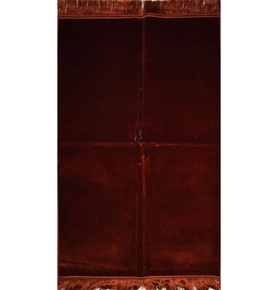 Modefa Prayer Rug Solid Simple Velvet Prayer Rug - Bronze - Modefa 