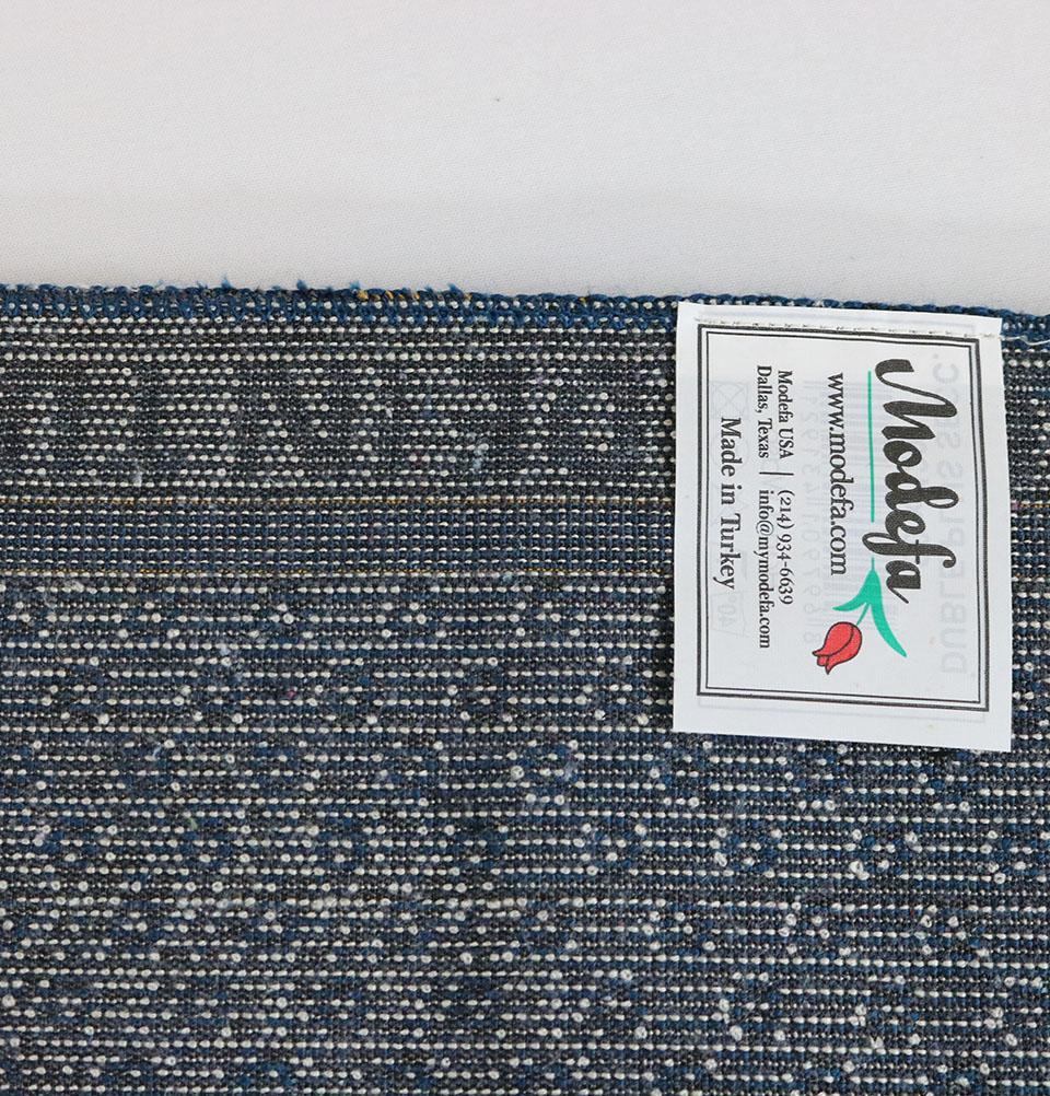 Double Plush Wide Islamic Prayer Rug - Blue Floral