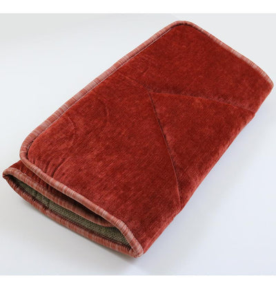 Foldable Orthopedic Foam Islamic Prayer Rug - Salmon