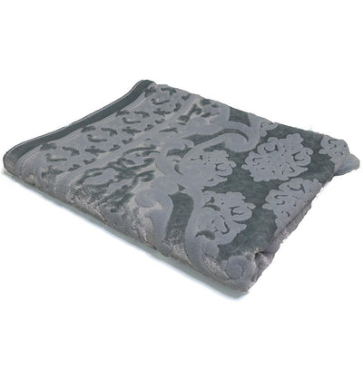 Modefa Prayer Rug Ice Blue Luxury Velvet Islamic Prayer Rug - Ice Blue
