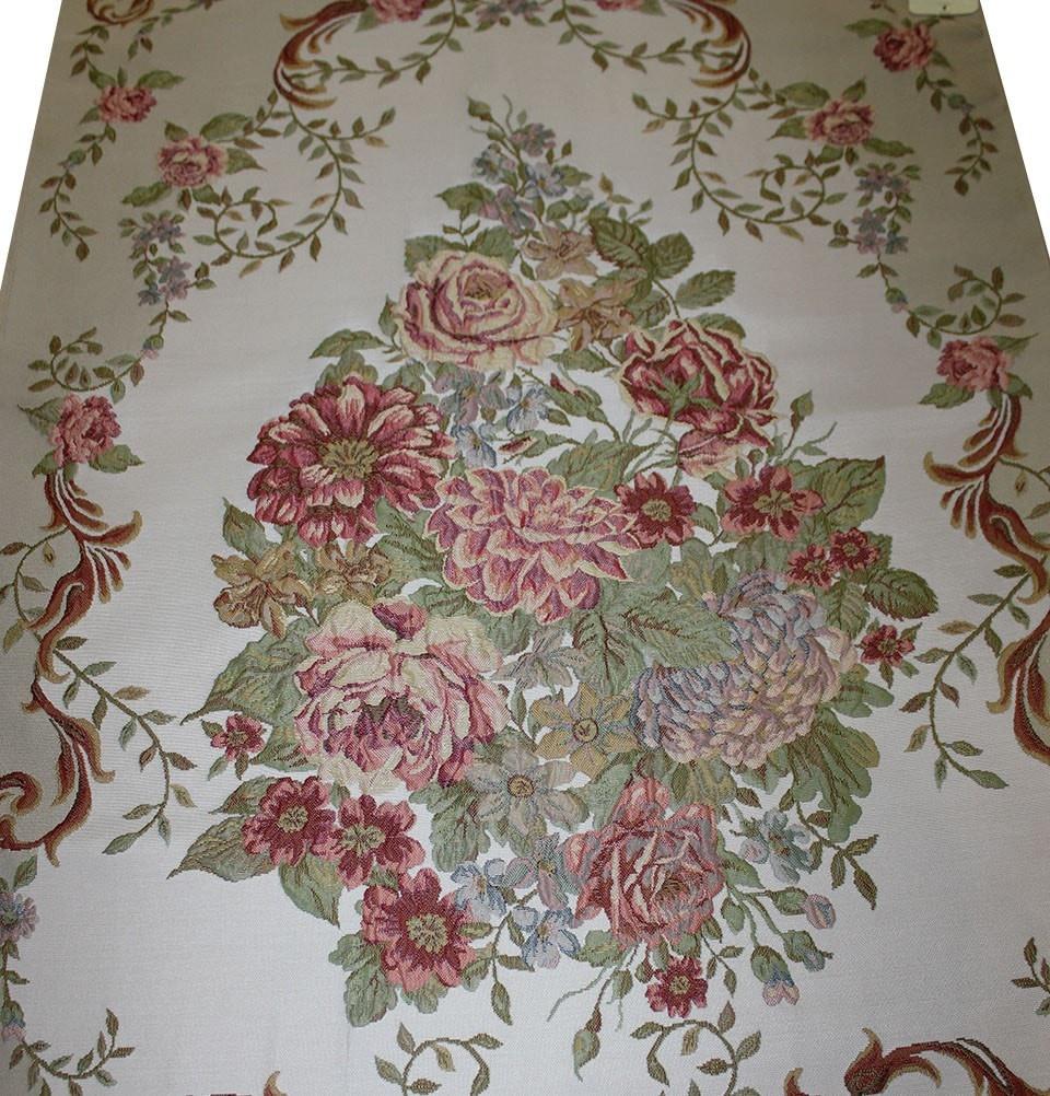 Modefa Prayer Rug Luxury Thin Embroidered Prayer Mat Gift Box Set 'Lavanta' - Ivory Floral Bouquet - Modefa 