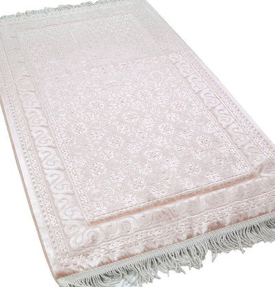 Modefa Prayer Rug Light Pink Orthopedic Foam Prayer Rug - Luxury Velvet Light Pink