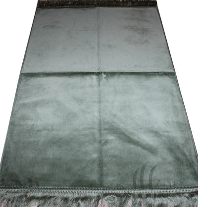 Modefa Prayer Rug Solid Simple Velvet Prayer Rug - Mint Green - Modefa 