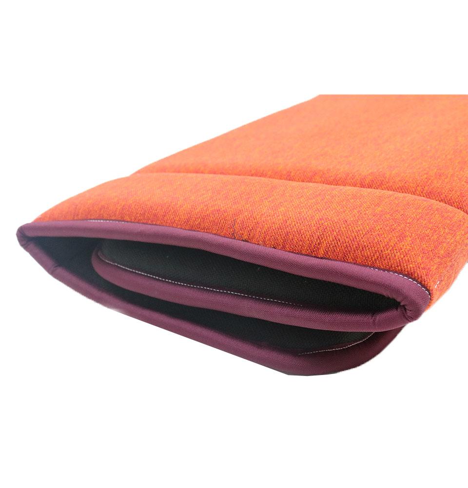 Foldable Orthopedic Foam Islamic Prayer Rug - Orange