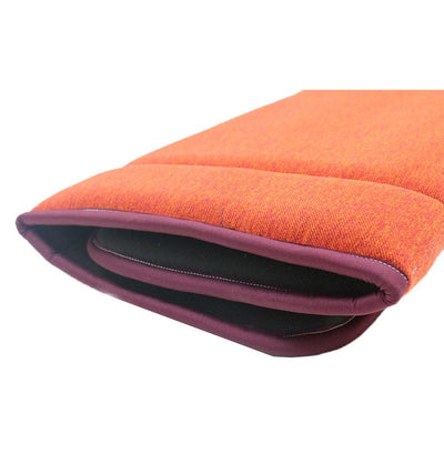 Foldable Orthopedic Foam Islamic Prayer Rug - Orange