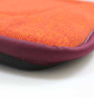 Foldable Orthopedic Foam Islamic Prayer Rug - Orange